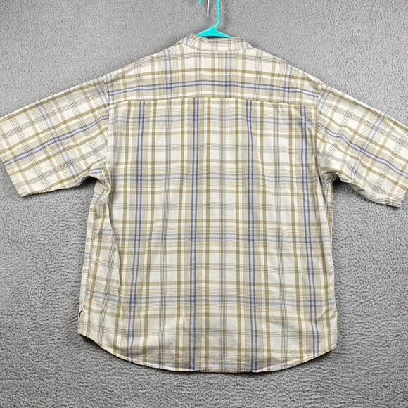 VTG Levi's Button Up Shirt Men's XL Plaid Workwear Causal Rugged Outdoors - Picture 8 of 8